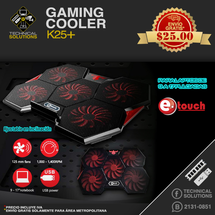 gaming cooler k25+